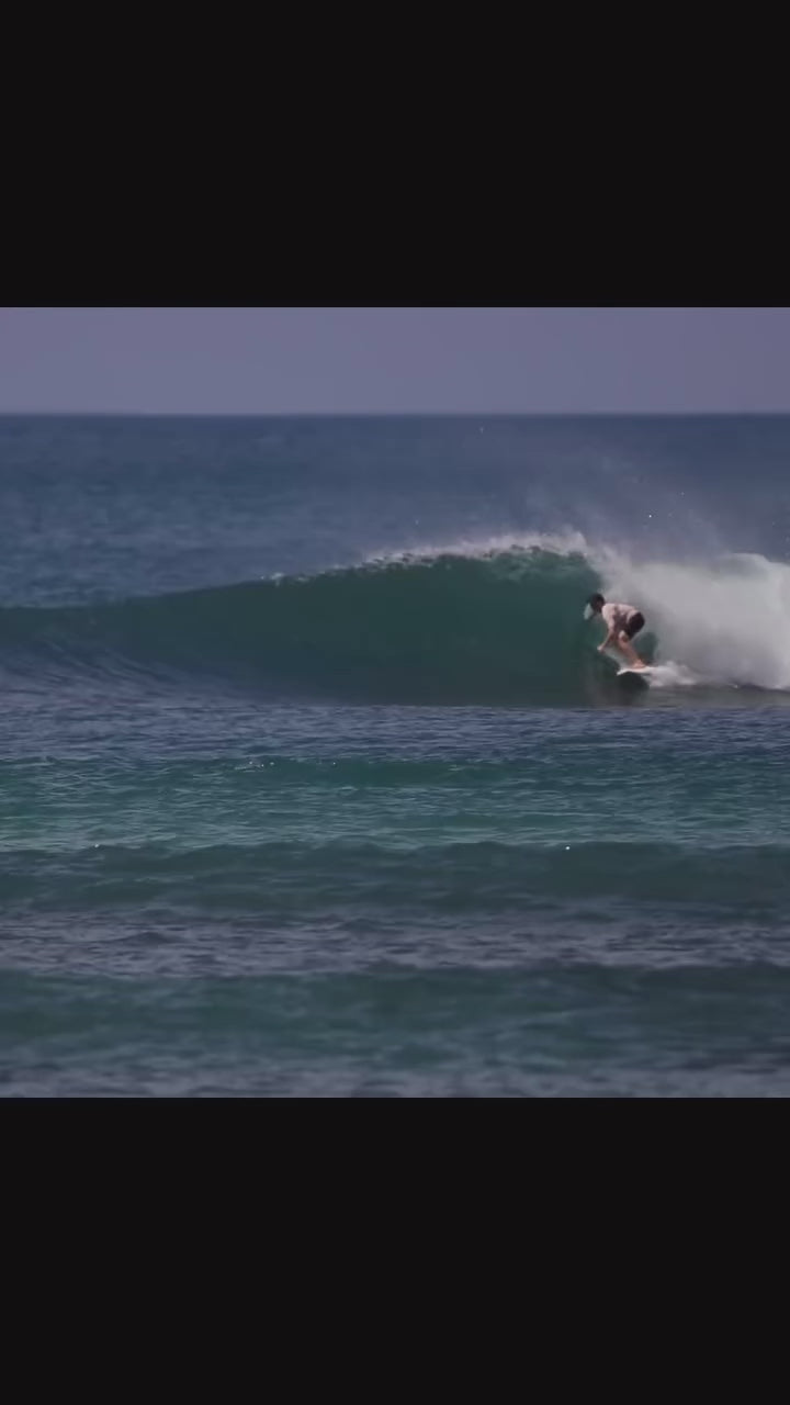 Video of matthew surfing the performance twin in Indonesia.